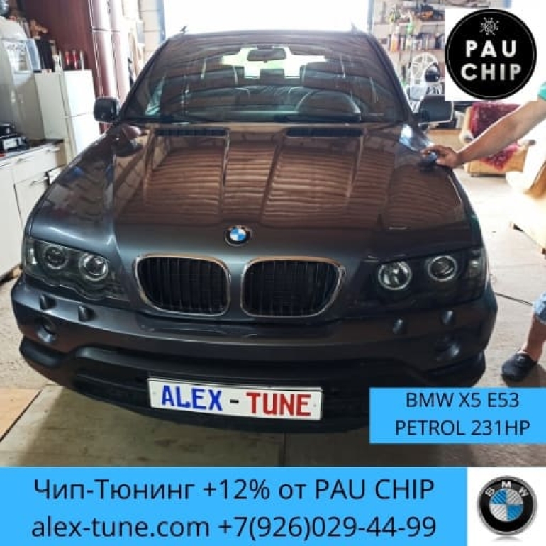 Чип-тюнинг BMW X5 E53 3 0 в Наро-Фоминске Обнинске Калуге Москве ЮЗАО - ALEX-TUNE 1