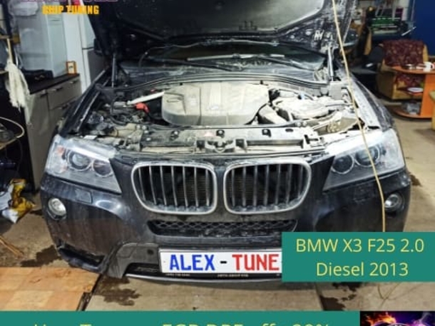 Чип-тюнинг BMW X3 F25 2013г в Наро-Фоминске  Обнинске  Калуге  МО - ALEX-TUNE 1